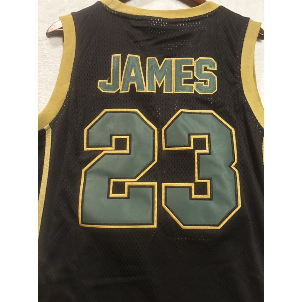 VTG Lebron James Jersey St Vincent St Mary Irish Highschool Medium - Picture 4 of 10